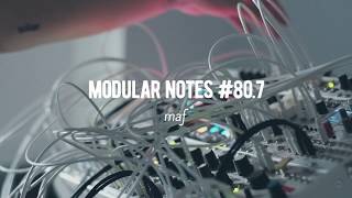 Modular Notes 80.7