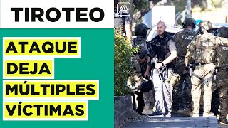 Atacante abatido: Reportan múltiples víctimas en tiroteo en California