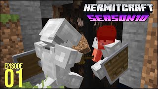 Teaching My Best Friend To Hermitcraft - Hermitcraft 10 | Ep 01