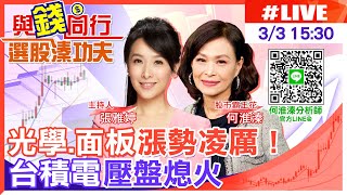 【與錢同行｜選股溱功夫】光電族群表現強勢亮眼！面板股價面色紅潤群創爆量漲 友達彩晶同樂 Fed官員放鴿！台股小漲 何淮溱 20230303 @中天財經頻道CtiFinance