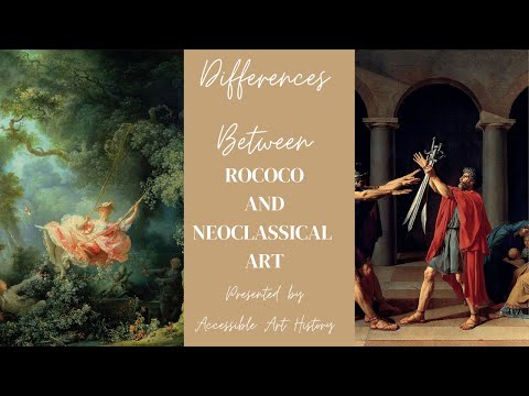 How was neoclassicism a reaction to rococo and why?
