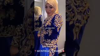 🔥🔥منال حدلي باللباس التقليدي الجزائري بكنداby lala zahra dimi#تصديرة_العروس_الجزائرية_2022 #canada