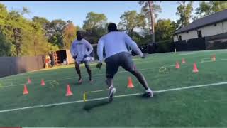 NFL Athlete: DeeBo Samuel / WR / San Francisco 49er’s - Trainer @Footwork_King