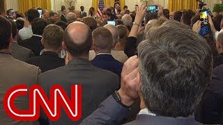 Acosta asks Trump: Will you stop calling press the enemy?