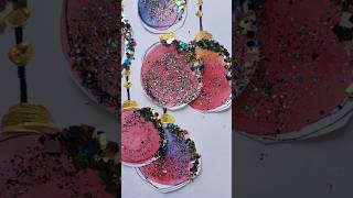 🤯Beautiful 🎄Christmas 🎄 ornaments 🪩painting 🖌️🎨#shortsfeed  #artandcraftshortsviral