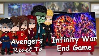 Avengers react to Avengers Infinity-war | Gacha React | Full Video