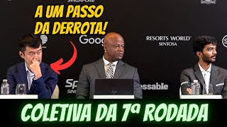 A partida mais TENSA do Mundial de Xadrez 2024? Veja a entrevista com os jogadores.