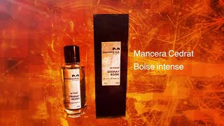 Обзор Mancera Cedrat Boise intense