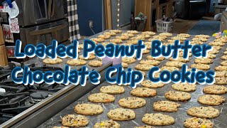 OUR FiRST BAKING 101 ~ FULLY LOADED PEANUT BUTTER CHOCOLATE CHiP COOKIES