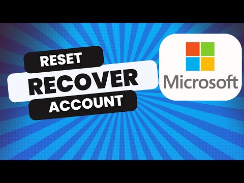 How to reset your Microsoft account password