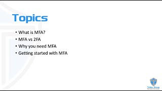 MFA vs 2FA? what's the difference?!