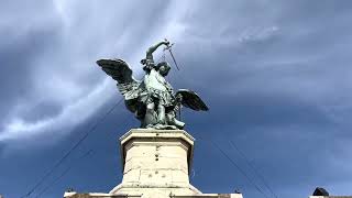 Castel Sant'Angelo Roma Salita alla Terrazza - Saint Angel's Castle Rome, climb to the Terrace.