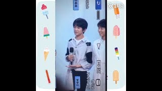 【TFBOYS - 易烊千玺】我們小烊笑得非常甜20170704【20170729期《快樂大本營》錄製】