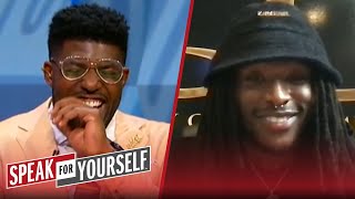 Alvin Kamara lists his Top 5 RBs, Drew Brees, Jameis vs. Taysom Hill | NFL | SPEAK FOR YOURSELF