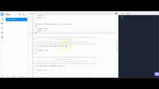 Rectangle Class - One File