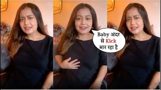 Pregnant Neha Kakkar's Flaunting her Baby Bump with hubby Rohanpreet Singh