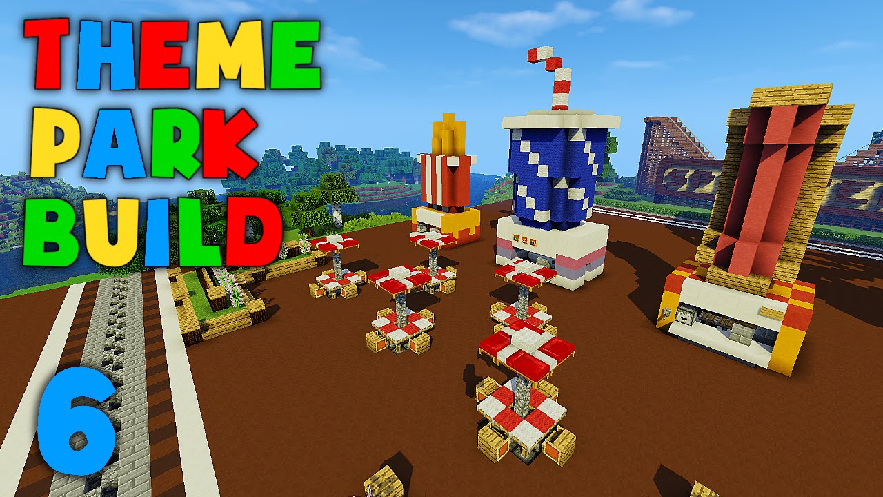 Minecraft Amusement Park Ideas