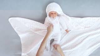 Iflin Baby - ผ้าห่อตัว ผ้าห่อตัวทารก ใยไผ่ มีฮู้ด - My Comfy Bamboo Swaddle (with Hood)