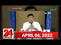 24 Oras Express: April 6, 2022 [HD]