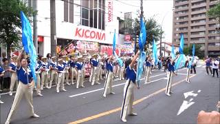 ♬大洗高校 マーチングバンド 2019🌠たなばた祭り【３時の部】BLUE HAWKS　ブルーホークス