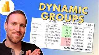 How to create Dynamic Multiple Range Groups in Power BI