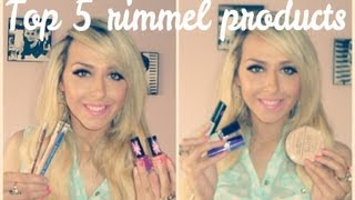 ★My top 5 Rimmel products, what I would recommend ★