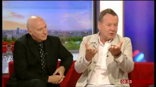 Lead singers from Ultravox and The Simple Minds on BBC Breakfast