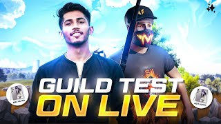 FREE FIRE LIVE GUILD TEST WITH FACE CAM ( SAMSUNG GALAXY S24 ULTRA )