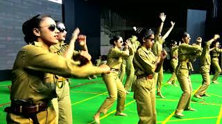 Ideal International School Aarohan 2023 Dancing cops