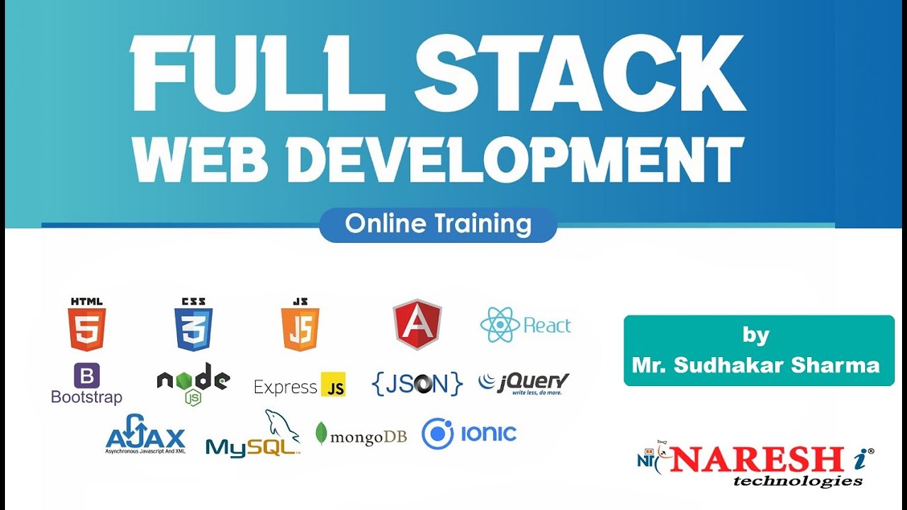 Full Stack With Web Development | Session-2 | By Mr. Sudhakar Sharma ...