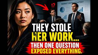 They Stole Her Work Then One Question Exposed Everything