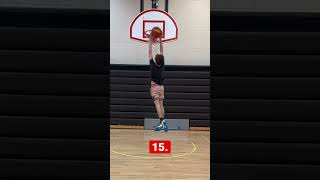 Age 13-15 10ft Dunk Progress! #basketball #shorts