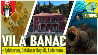 VILA BANAC | originalna slika Van Gogha u Cavtatu | putopis 