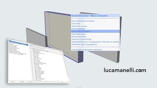 ARCHICAD 21 Impostazioni trasferimento elemento