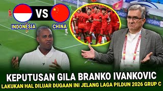 🔴 GA HABIS PIKIR !! Pelatih China Sampai Lakukan Hal Gila Ini untuk Kalahkan Timnas Indonesia