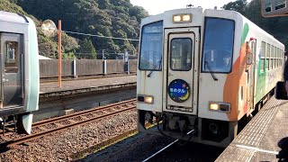 阿佐海岸鉄道　入線