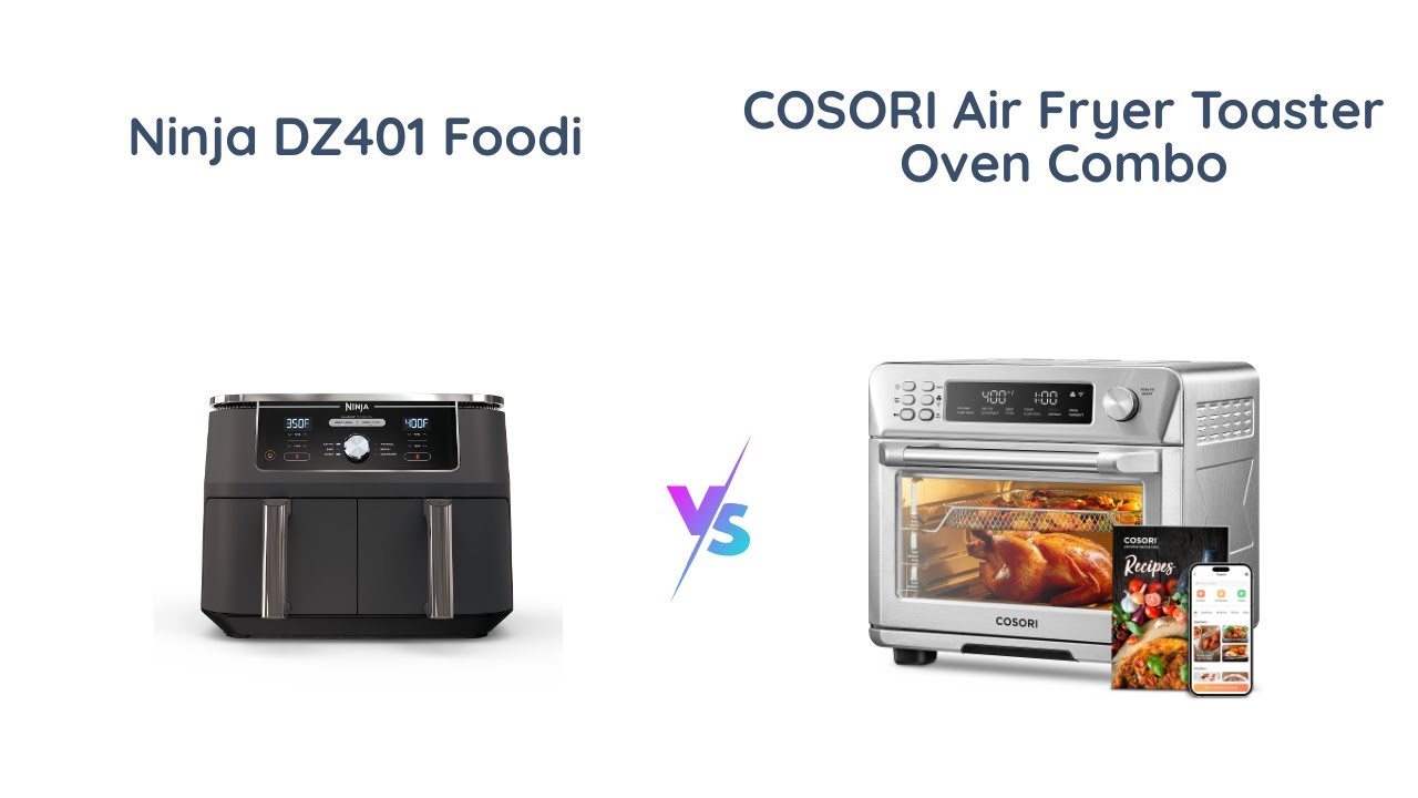 Air Fryer Comparison: Ninja DZ401 Vs COSORI Oven Combo - YouTube