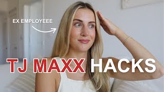 how to shop at TJ MAXX (shopping hacks from an ex employee)