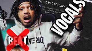 How To REMOVE VOCALS from a SONG for FREE // Lalal.ai AI Song Splitter Review
