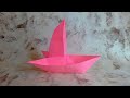 How to make a paper SAILBOAT ✅| Origami STEP BY STEP