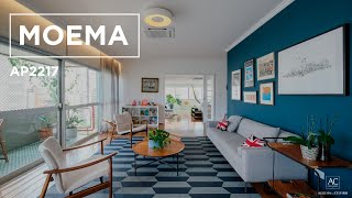 APARTAMENTO TODO REFORMADO NA MELHOR RUA DE MOEMA | AP2217