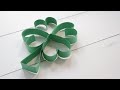 Paper Four Leaf Clover Craft