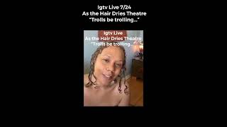 Rachel True IGlive on handling the trolls...