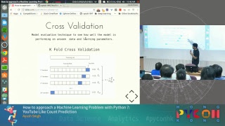 PyCon HK 2017 - How to approach a ML Problem with Python ?: YouTube Like Count Prediction