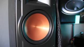 Klipsch RF 82 II \u0026 Harman Kardon HK 990 Playing Bass I Love You