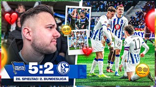 Wir werden KOMPLETT ZERSTÖRT 😢💔 Hertha BSC vs Schalke 04 STADION VLOG 🏟️