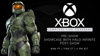🔴 XBOX Games Showcase LIVE: HALO INFINITE Demo, FABLE, Pre+Post Show (Official)