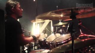 SARATAN-Covan Wake The Fuck Up-Cracow 2013 (Drum Cam)