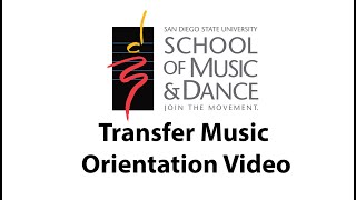 SDSU Music Transfer Orientation Video