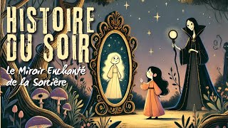 Le miroir enchanté de la sorcière : Conte du soir pour une nuit magique